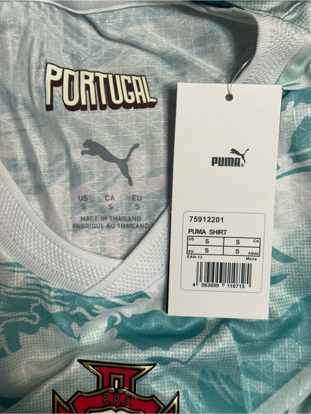 Puma Ronaldo Portugal Away Authentic Men's Player Version Football Jersey - Picture 3 of 8